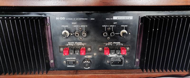 Luxman CL-350 Preamp and M-150 Power Amp, Complete Restoration