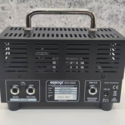Orange Micro Dark 20-Watt Guitar Amp Head avec Cab 2015 - Present - Black image 5