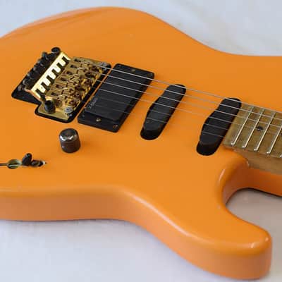 Charvel USA Custom Shop SD Pearl Yellow MB-JW OOAK image 10