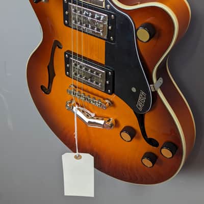 Gretsch G2655 Streamliner Center Block Jr. Double-Cut with V-Stoptail, BT-3S Pickups 2023 Abbey Ale image 5