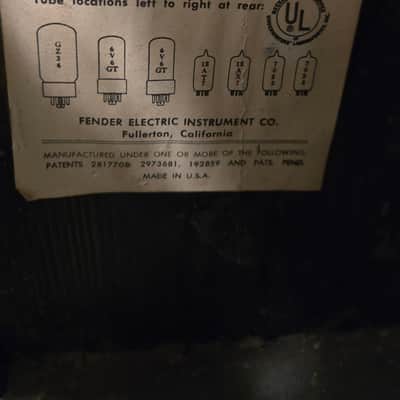 Fender Deluxe Amp 1963 image 14