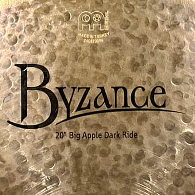 20" Meinl Byzance Dark Big Apple Dark Ride Cymbal 2090g *Video* image 4