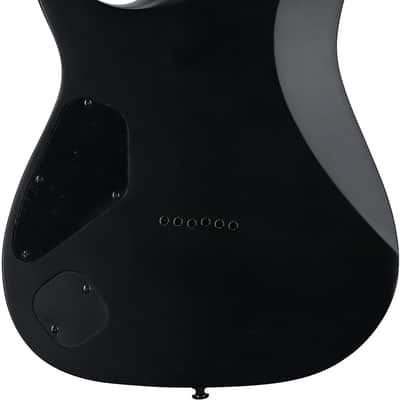 Ibanez RGRTB621 Iron Label Electric Guitar, Black Flat image 5