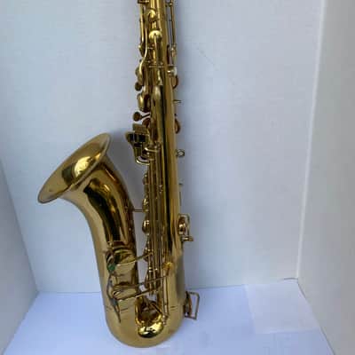 Vintage Silvertone Tenor Saxophone with Mouthpiece, Hard Case – Ready to Play 🎷 image 6