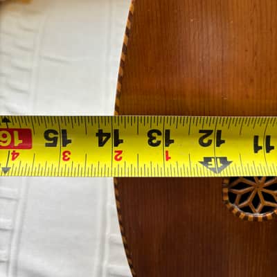Unknown Maker 12 String Oud 1960s? - Hand rubbed tung oil image 13