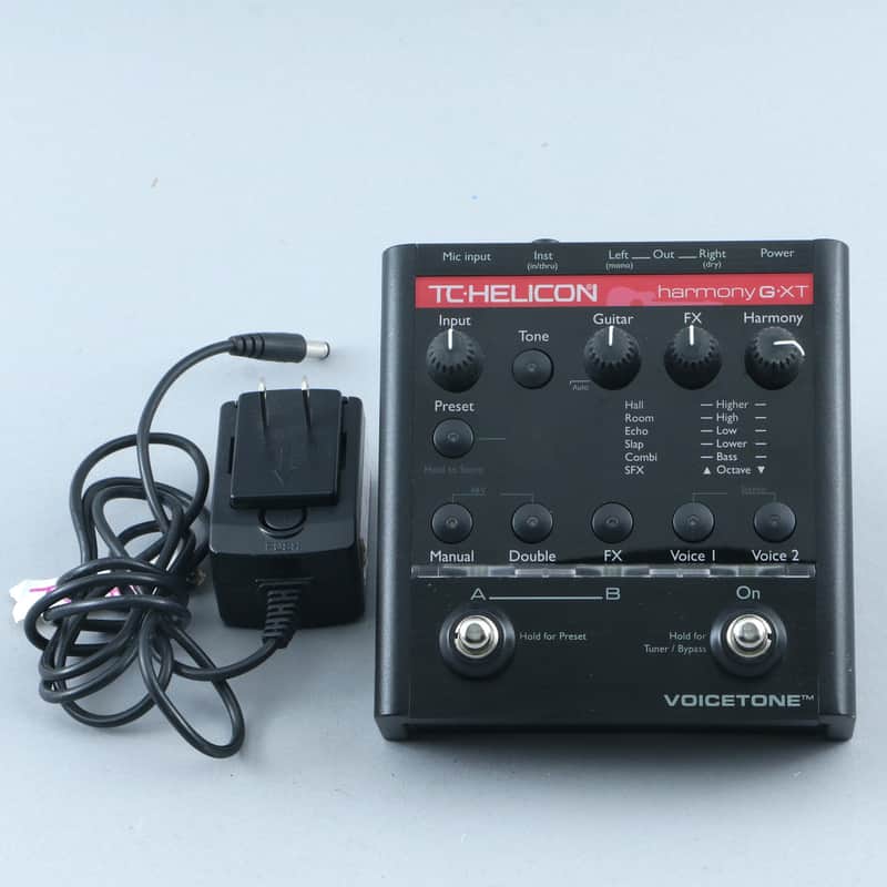 TC Helicon Voicetone Harmony G-XT Vocal Effects Pedal P-30546 | Reverb