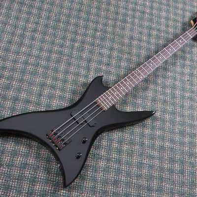1990s BC Rich Platinum Series Stealth Bass Black! w/B.C. Rich Coffin Case image 10