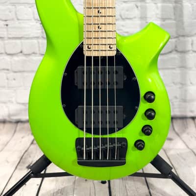 Ernie Ball Music Man Bongo 5 HH Mantis Green 2024 image 2