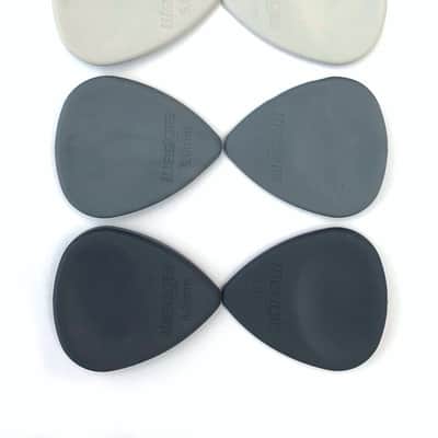Wedgie Rubber Guitar Pick Sampler Pack | Soft, Medium, and Hard | 6 pcs image 4