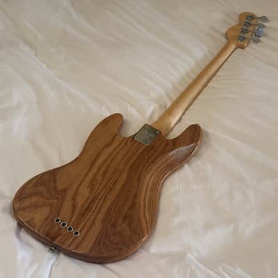 2018 Fender Limited Edition Roasted Ash American Professional Jazz Bass with Maple Fretboard - Natural - Free Pro Setup image 15