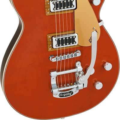 Gretsch G5230T Electromatic Jet FT Single-Cut Guitar with Bigsby, Laurel Fingerboard, Orange Stain image 2