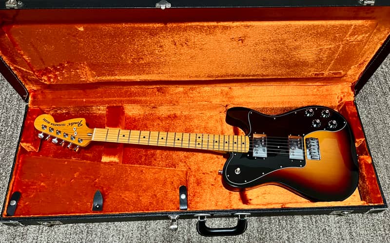 Fender American Vintage II 1975 Telecaster Deluxe 2022 - Sunburst image 1