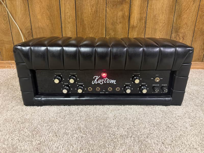 Kustom 745-PA "Frankenstein" Vintage 60's Amplifier Head Tuck And Roll Amp K-200 image 1