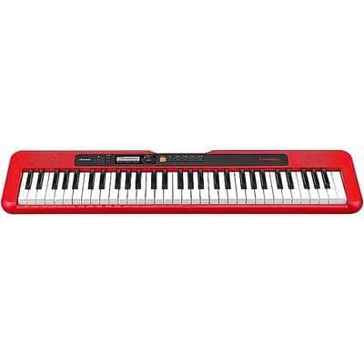 Casio CT-S200 Casiotone 61-Key Portable Keyboard - Red image 3