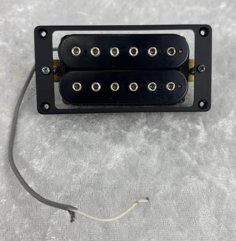 Vintage GOTOH 1980's MIJ hex bolt humbucker pickup 11.52k output / Black image 1