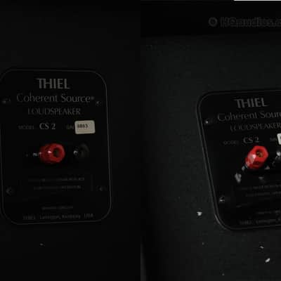 THIEL CS2.0 Pair Vintage Speakers - Professionally Restored - 1-Year Warranty image 12