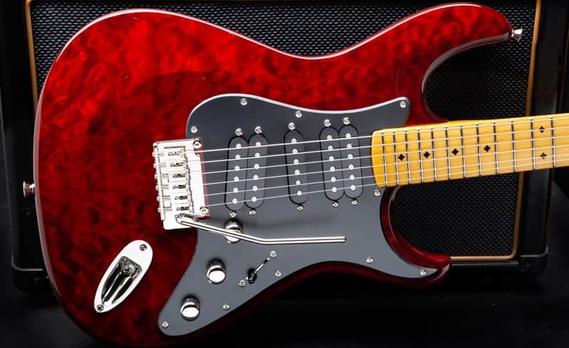 Dean Zelinsky Tagliare Z-Glide Custom Quilt Trans Wine image 1