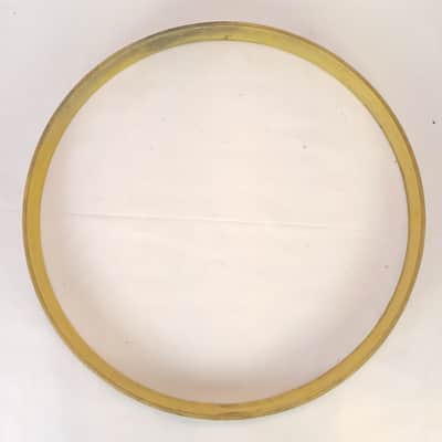 22"x1 3/4"x1/4"Bass Drum Hoop/Rim Red Exterior Paint No Inlay Channel In Round image 4