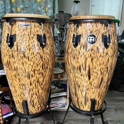 Meinl Marathon Designer Conga and Tumba with Steely II Stands image 5