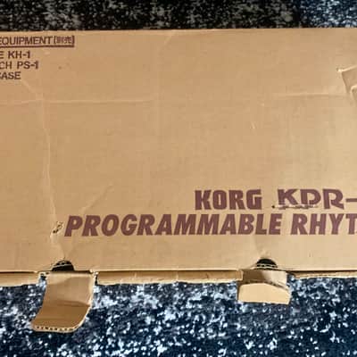 Korg KPR-77 Analog Drum Machine Early 1980's - Gray image 7