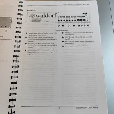 Waldorf Micro Q owners manual 2000s Bild 6