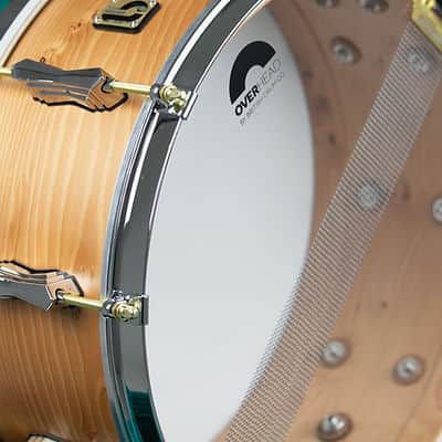 British Drum Company Archer | 14x6" 10-Lug English Yew Snare Drum. New with Full Warranty! image 8