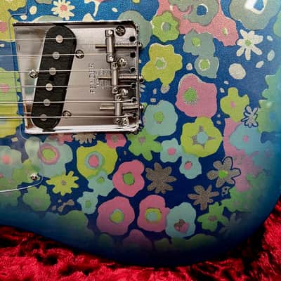 Fender Telecaster Custom Shop Vintage Custom 1968 - Blue Flower image 13