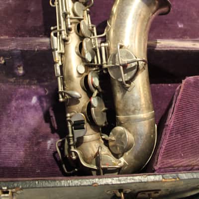 Cleveland Musical Instruments Vintage Silver Plated Model American Standard Alto Saxophone image 8