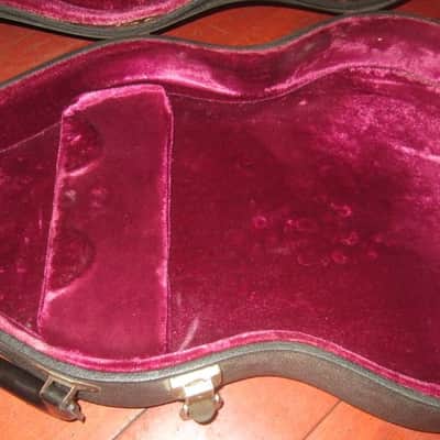 1968 Gibson SG Case Black w/ Purple Interior image 8