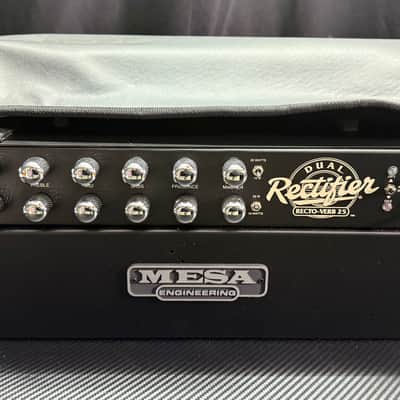 Mesa Boogie Recto-Verb 25 Rackmount Guitar Tube Head - Black image 2