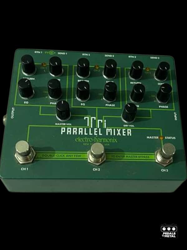 Electro-Harmonix Tri Parallel Mixer Effects Loop Mixer/Switcher -x18505 image 1