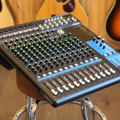 Yamaha MG16 16 Channel Analog Mixer 2014 - Present - Black image 7