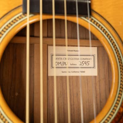 2004 Santa Cruz OM/PW Pre-War - Natural | USA Boutique All Solid OM / 000 Acoustic Guitar 44.5mm Bone Nut Pickup | CoA OHSC image 18