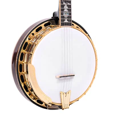 Gold Tone Mastertone™ OB-300: Orange Blossom Left-handed Banjo "The Gold-Plated Beauty" with Case image 13