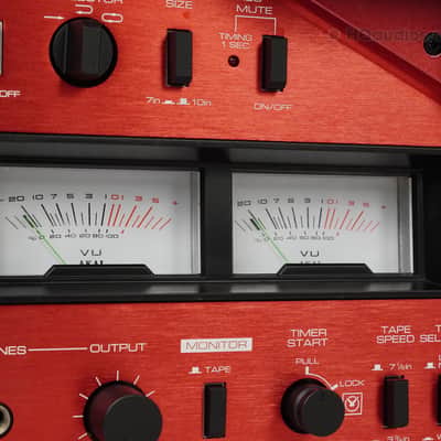 Akai GX-636 Reel-to-Reel Tape Deck – Custom Red – Professionally Restored – Fully Tested – 1-Year Warranty image 18