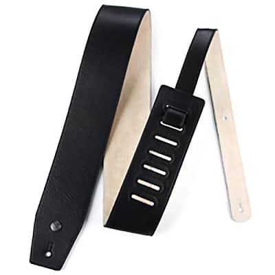 Dunlop BMF02 Leather 3" Wide Boy Strap