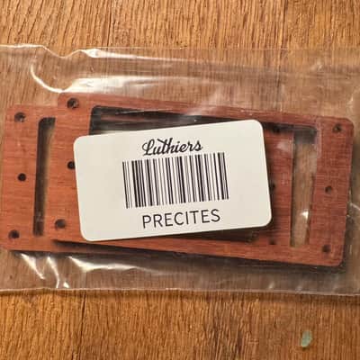 Luthiers Merchantile EHRSPAK - NOS - Padauk Tall Humbucker Pickup Ring image 2