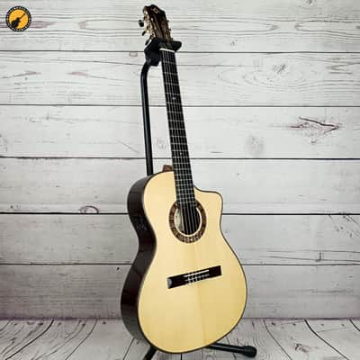Martinez MP-14 Ziricote CE Crossover - Natural Laquered image 2