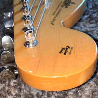 2017 Fender Jimi Hendrix Artist  Series Signature  Stratocaster  Olympic White Stratocaster electric guitar image 4
