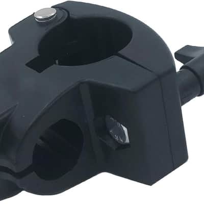 Electronic Drum Rack Clamp 22mm Drum Rack T Clamp with Wing Nut Knob, Percussion Drum Rack Tube Clip Bracket Compatible with Roland CR-22 Electronic Drum Kit Connection Poles image 1
