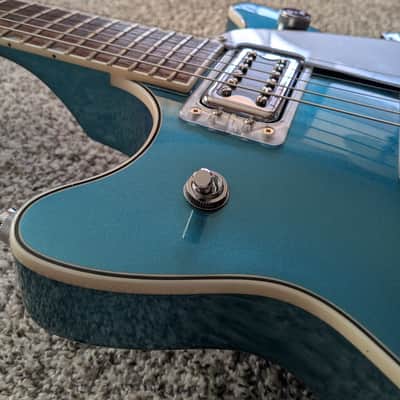 Gretsch G5222 Electromatic Double Jet BT with V-Stoptail 2022 - Present - Ocean Turquoise image 5