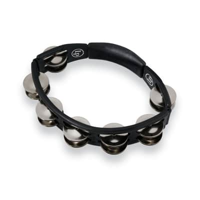 LP Cyclops Jingle Tambourine Steel/Black/Hand Held image 1