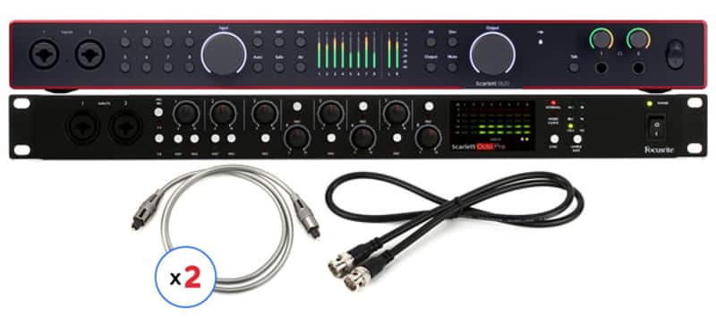 Focusrite Scarlett 18i20 3rd Gen USB Audio Interface and Focusrite Scarlett 18i20 3rd Gen USB Audio Interface and