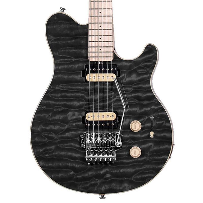 Sterling by Music Man SUB AX4 Black Transparent | Reverb