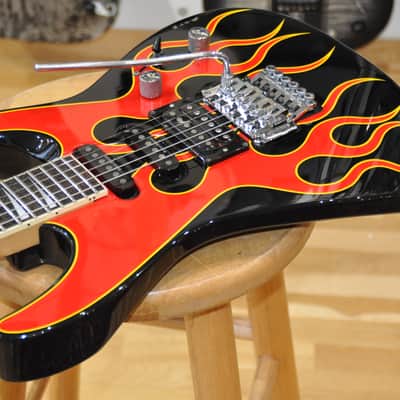 JACKSON Dinky DK2 Hot Rod Flames / 1999 Made In Japan / 9717956 image 6