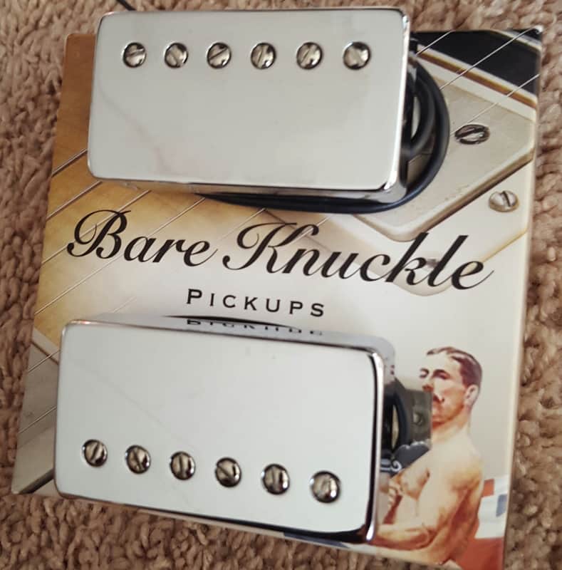 Bare knuckle Painkiller pickup set chrome covers image 1