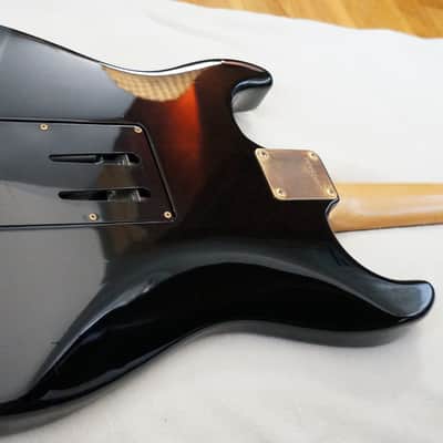 Fernandes FST-55 Strat Stratocaster The Function Black Excellent Narrow Slim Neck image 11