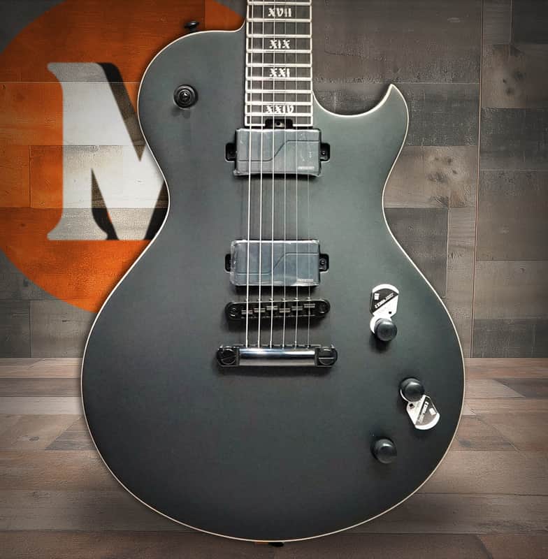 Schecter Solo-II SLS Elite Evil Twin - Satin Black (1338) image 1