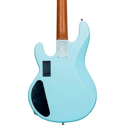 Sterling by Music Man StingRay RAY34 HH Bass Guitar - Regular Daphne Blue image 2