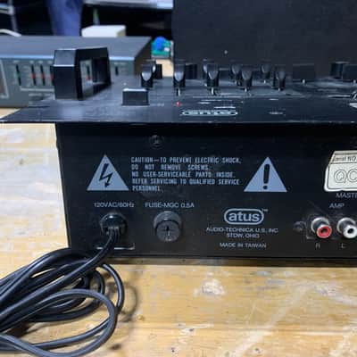 Audio-Technica Atus Mixer, 1980s - Black image 5